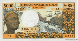 5000 Francs CONGO  1978 P.04c q.FDC