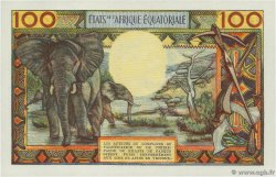 100 Francs EQUATORIAL AFRICAN STATES (FRENCH)  1963 P.03c UNC