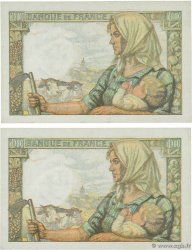 10 Francs MINEUR Consécutifs FRANCE  1949 F.08.22a AU+