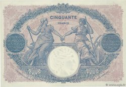50 Francs BLEU ET ROSE FRANCE  1920 F.14.33 XF