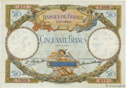 50 Francs LUC OLIVIER MERSON FRANCE  1929 F.15.03 XF+