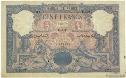 100 Francs BLEU ET ROSE FRANCE  1896 F.21.09 TB