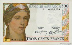 300 Francs FRANCIA  1938 F.29.01 FDC