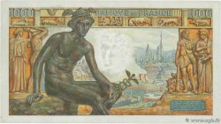 1000 Francs DÉESSE DÉMÉTER FRANCE  1943 F.40.17 SUP+