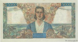 5000 Francs EMPIRE FRANÇAIS FRANCIA  1945 F.47.22 q.AU