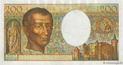 200 Francs MONTESQUIEU Fauté FRANKREICH  1984 F.70.04 VZ