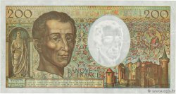 200 Francs MONTESQUIEU Fauté FRANKREICH  1992 F.70.12c SS