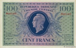 100 Francs MARIANNE FRANKREICH  1943 VF.06.01g VZ