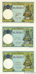 10 Francs Lot MADAGASCAR  1926 P.036 SPL