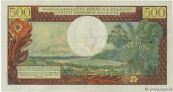 500 Francs - 100 Ariary MADAGASCAR  1964 P.058a BB