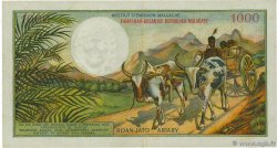 1000 Francs - 200 Ariary MADAGASCAR  1966 P.059a pr.SUP