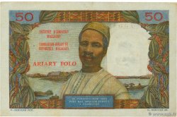 50 Francs - 10 Ariary MADAGASCAR  1962 P.061 pr.SUP