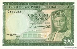 500 Francs MALI  1960 P.08 AU