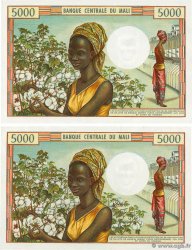 5000 Francs Consécutifs MALI  1984 P.14e UNC