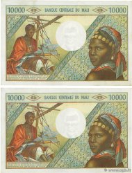 10000 Francs Consécutifs MALI  1984 P.15g VZ+