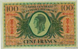 100 Francs MARTINIQUE  1946 P.25 fVZ