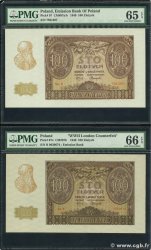 100 Zlotych Lot POLONIA  1940 P.097 et 097x FDC