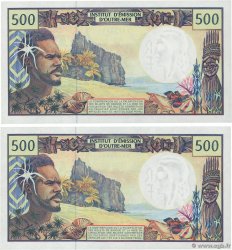 500 Francs Consécutifs FRENCH PACIFIC TERRITORIES  1992 P.01d ST