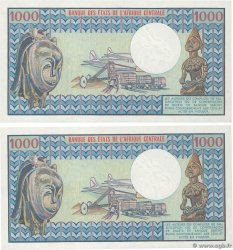 1000 Francs Consécutifs CHAD  1973 P.03b UNC