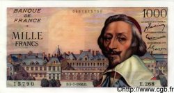 1000 Francs RICHELIEU FRANCE  1956 F.42.21 pr.NEUF