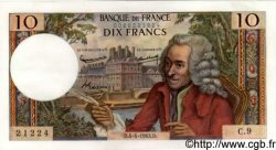 10 Francs VOLTAIRE FRANCE  1963 F.62.02 SPL