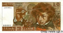 10 Francs BERLIOZ FRANCE  1974 F.63.05 SUP+