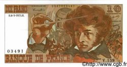 10 Francs BERLIOZ FRANCE  1975 F.63.09 SUP+