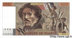 100 Francs DELACROIX FRANCE  1978 F.68.01 SUP+