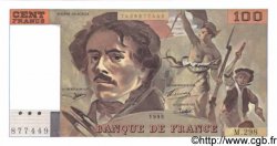 100 Francs DELACROIX 442-1 & 442-2 FRANCE  1995 F.69ter.02d pr.NEUF