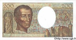 200 Francs MONTESQUIEU alphabet H.402 FRANCE  1986 F.70ter.01 TTB+ à SUP