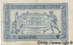 50 Centimes TRÉSORERIE AUX ARMÉES 1919 FRANCE  1919 VF.02.06 TTB+
