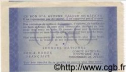5F sur 50 Centimes BON DE SOLIDARITÉ FRANCE régionalisme et divers  1941 KL.04A5 SPL