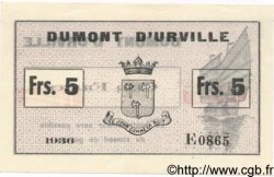 5 Francs FRANCE regionalism and various  1936 Kol.188 UNC