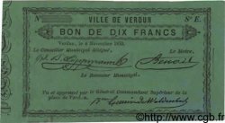 10 Francs FRANCE régionalisme et divers Verdun 1870 BPM.056.12a