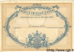 5 Francs FRANCE Regionalismus und verschiedenen Arras 1870 BPM.085.2 VZ