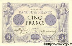 5 Francs NOIR FRANCE 1873 F.01.22