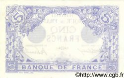 5 Francs BLEU FRANCE  1916 F.02.39 SUP+