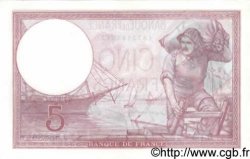 5 Francs FEMME CASQUÉE modifié FRANCE  1939 F.04.02 SPL+