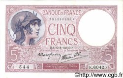 5 Francs FEMME CASQUÉE modifié FRANCE  1939 F.04.05 pr.NEUF