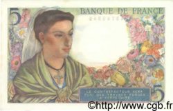 5 Francs BERGER FRANCE  1943 F.05.03 pr.NEUF