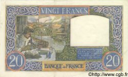 20 Francs TRAVAIL ET SCIENCE FRANCE  1941 F.12.14 SUP