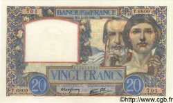 20 Francs TRAVAIL ET SCIENCE FRANCE  1941 F.12.20 NEUF