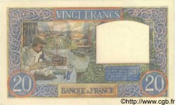 20 Francs TRAVAIL ET SCIENCE FRANCE  1942 F.12.21 SUP+