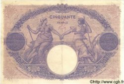 50 Francs BLEU ET ROSE FRANCE  1899 F.14.11 TTB+