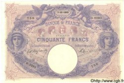 50 Francs BLEU ET ROSE FRANCE  1902 F.14.14 SUP