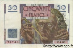 50 Francs LE VERRIER FRANCE  1950 F.20.14 SUP+