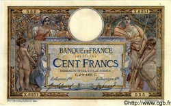 100 Francs LUC OLIVIER MERSON sans LOM FRANCE  1919 F.23.11 TTB