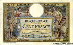 100 Francs LUC OLIVIER MERSON sans LOM FRANCE  1923 F.23.16 TTB+