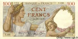 100 Francs SULLY FRANCE  1939 F.26.02 SUP