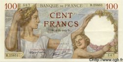 100 Francs SULLY FRANCE  1941 F.26.60 SUP+